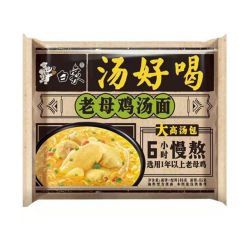 BAIXIANG Chicken Soup Flavor Instant Noodle 113g