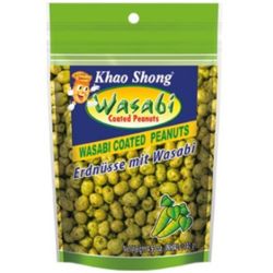 KHAO SHONG wasabi coated peanuts 140g