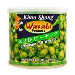 KHAO SHONG Wassabi Peanuts 140g
