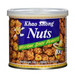 KHAO SHONG Erdnüsse mexikanisch scharf 140g
