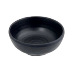 Black JWT56 Melamine Zen Bowl 9,8*3,8cm