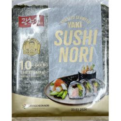GWANGCHEON Sushi Nori Sheets 10Bl. Gold 25g
