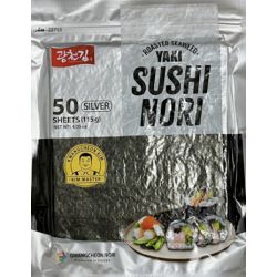 GWANGCHEON Sushi Nori Blätter 50Bl. Silber 115g