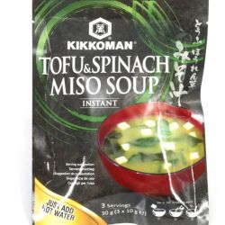 KIKKOMAN Instant Misosuppe mit Tofu&Spinat 3x10g