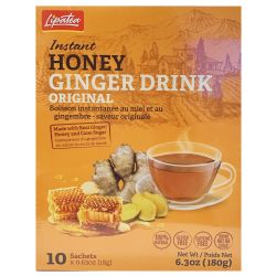 LIPATEA Instant Honey Ginger Drink...