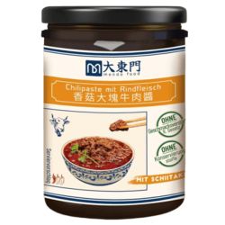 MENDO FOOD Chilli Paste w. Beef & Shiitake 190g