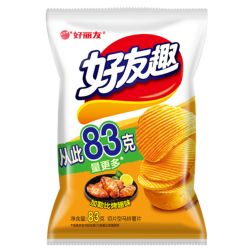 ORION Wavy Potato Chips Chicken Wings 83g