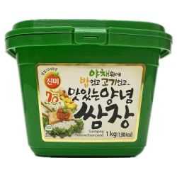 JINMI Korean Soybean Paste Spiced 1kg