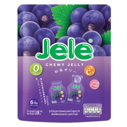 JELE 蒟蒻果冻 黑加仑味 6*18g