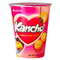 LOTTE Kancho Biscuits with Chocolate Filling...