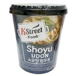 K STREET FOOD Instant Udon Nudeln Cup Sojasauce...