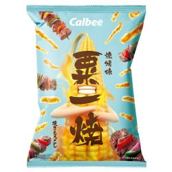CALBEE Roasted. Corn Chips BBQ 80g