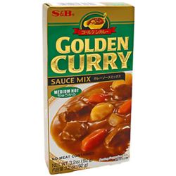 S&B Golden Curry Sauce Mix Medium Hot 92g