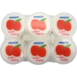 NANACO Pudding mit Lychee 480g