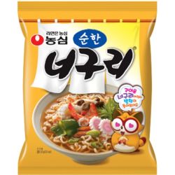 NONGSHIM Instant Nudeln Seafood mild 120g MHD:...