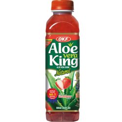 OKF Aloe Vera Drink Strawberry 500ml
