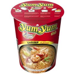 YUMYUM Instant Noodles Cup Shrimp Flavour 70g