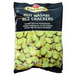 ROYAL ORIENT Hot Wasabi Rice Crackers 150g