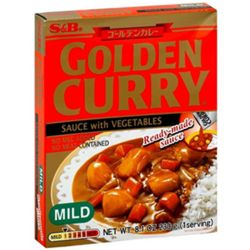 S&B Golden Curry Sauce mit Gemüse Mild 230g