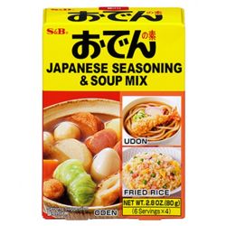 S&B japanese seasoning & soup mix 80g
