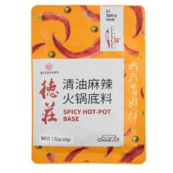DE ZHUANG Spicy Hot Pot Base 36° 220g